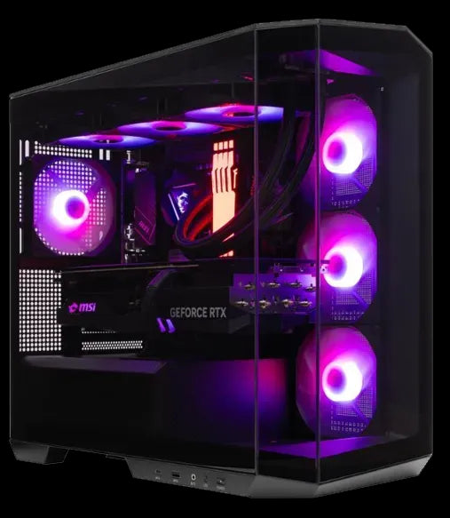 Compact Panorama Multipurpose AMD 9800x3d RTX 5070 TI 32GB DDR5 1TB M.2 PC
